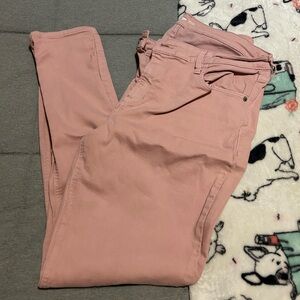 Light Pink Old Navy Rockstar Jeans